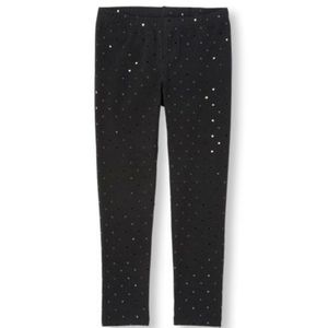 Girls M Children's Place black sequin legging